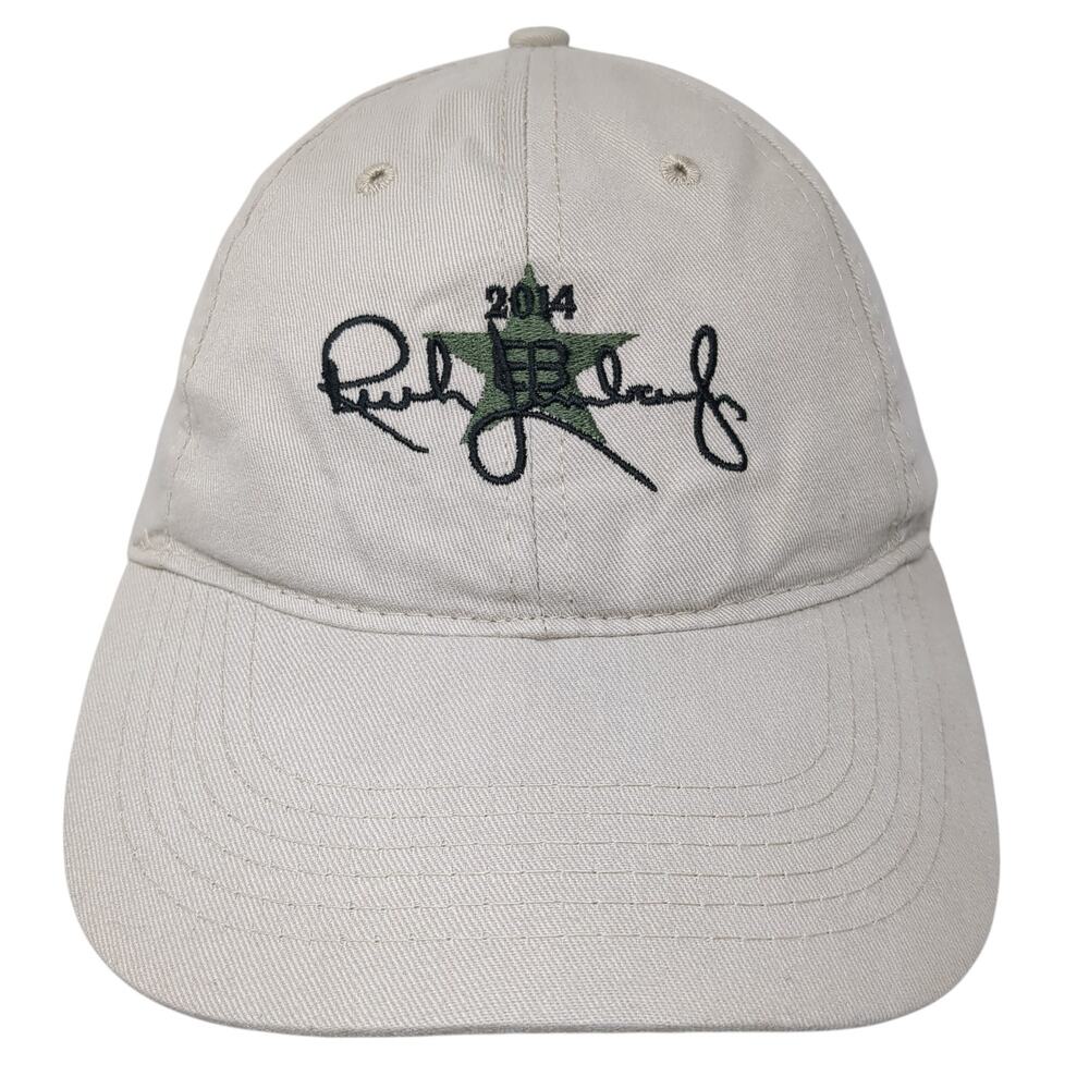 2014 Rush Limbaugh Slideback Baseball Cap Beige One Size Adjustable Apollo USA
